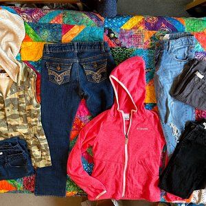 Girls size 9-10 clothing bundle